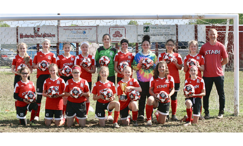 Xtabi U13 Girls win U14 Division at the 2019 Buckeye Cup!!